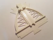 Byr Art Deco Pencere Amsterdam Okulu (Sadece Plastik Aparattır!!!) 3D - 2