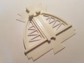 Byr Art Deco Pencere Amsterdam Okulu (Sadece Plastik Aparattır!!!) 3D - 1