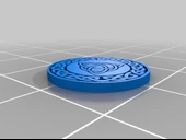 Byr Celtic Knot Kolye veya Anahtarlık (Plastik Aparattır!!!) 3D thumbnail 3