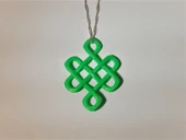 Byr Uzun Ömürlü Celtic Düğümü Kolye (Sadece Plastik Aparattır!!!) 3D thumbnail 2