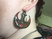 Byr Asi Sembolü Küpe (Plastik Aparattır!!!) 3D - 2