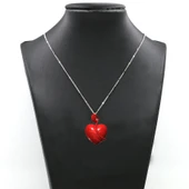 Byr Kalp Muska Kolye Soyut (Sadece Plastik Aparattır!!!) 3D thumbnail 2