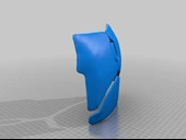 Byr Mandalor Göğüs Plakası (Sadece Plastik Aparattır!!!) 3D - 2