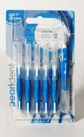 Pearldent ISO 3 Conical - 0.50 mm Kapaklı Arayüz Fırçası 6lı - 1