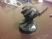 Byr Süslü espresso kurcalama 50mm (Sadece Plastik Aparattır!!!) 3D - 1