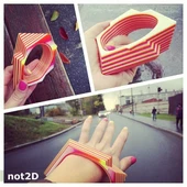 Byr Geometrik Bilezik (Sadece Plastik Aparattır!!!) 3D thumbnail 4