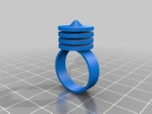 Byr altın yüzük (Plastik Aparattır!!!) 3D thumbnail 1