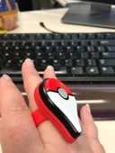 Byr Pokemon Go Plus Yüzük (Plastik Aparattır!!!) 3D thumbnail 2