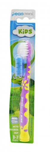 Pearldent Kids 3-7 Yaş Çocuk Diş Fırçası Ekstra Yumuşak (Kapaklı) - 1