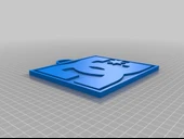 Byr DC ayakkabı anahtarlık (Sadece Plastik Aparattır!!!) 3D - 3