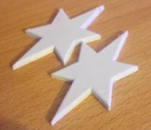 Byr Sailor Moon Sailor Mars Küpe (Plastik Aparattır!!!) 3D - 1