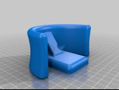 Byr Pürüzsüz Kulaklık Duvarı/Sütunu montajı (Sadece Plastik Aparattır!!!) 3D - 3