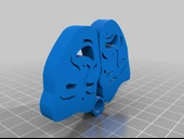 Byr Tiyatro maskeleri (Sadece Plastik Aparattır!!!) 3D thumbnail 2