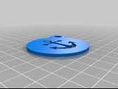 Byr Çapa Stencil Kahve (Plastik Aparattır!!!) 3D - 3