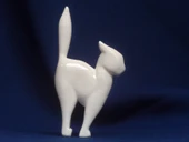 Byr Jean Gordon'un ayakta duran kedi oymacılığı (Sadece Plastik Aparattır!!!) 3D - 2