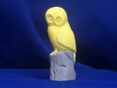 Byr Jean Gordon'un oymaları Baykuş - iki renkli versiyon (Sadece Plastik Aparattır!!!) 3D - 1