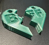 Byr BFF Ayrık Kalp Kolye (Sadece Plastik Aparattır!!!) 3D thumbnail 2