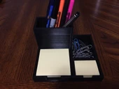 Byr Post-it Not Caddy ve Masa Organizatörü (Sadece Plastik Aparattır!!!) 3D thumbnail 1