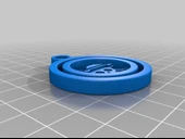Byr Gimbal Anahtarlık Luffy Tek Parça (Sadece Plastik Aparattır!!!) 3D - 2