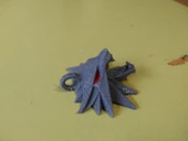 Byr Witcher III madalyonu büyük yuvarlak delik (Sadece Plastik Aparattır!!!) 3D thumbnail 2