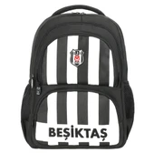 Beşiktaş Lisanslı Çubuklu Okul Çantası Sırt Çantası Kod:25339 Orijinal - 1