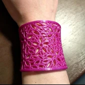 Byr Çiçek bilezik 1 (Sadece Plastik Aparattır!!!) 3D thumbnail 4