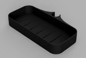 Byr Geçmeli Duş Jeli/Sabunluk Damlama delikli ve çizgili (Sadece Plastik Aparattır!!!) 3D - 3