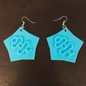 Byr Kıvırcık Tüp Küpe (Sadece Plastik Aparattır!!!) 3D - 2