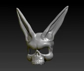 Byr CreepsMcPasta Maskesi (Sadece Plastik Aparattır!!!) 3D thumbnail 2