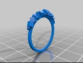 Byr Taş yüzük (Plastik Aparattır!!!) 3D thumbnail 3