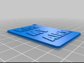 Byr NIKE Kiss My Airs Anahtarlık (Sadece Plastik Aparattır!!!) 3D thumbnail 2