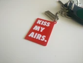 Byr NIKE Kiss My Airs Anahtarlık (Sadece Plastik Aparattır!!!) 3D thumbnail 3