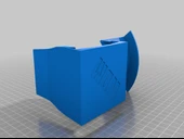 Byr Kabine monte kafa telefon tutucusu (Sadece Plastik Aparattır!!!) 3D - 3