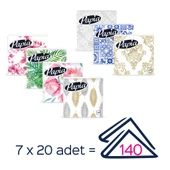 Papia Dekor 20'li Peçete (7 Paket x 20 Yaprak) thumbnail 1