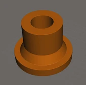 Byr Klozet kapağı montaj kolları (Plastik Aparattır!!!) 3D - 1