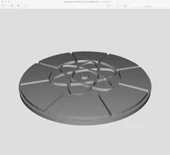 Byr Aperture Science Logosu (eski) Altlık (Plastik Aparattır!!!) 3D thumbnail 1