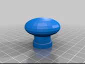 Byr Mutfak Dolabı Düğmesi (Sadece Plastik Aparattır!!!) 3D - 3