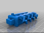 Byr V-tec evo anahtarlık (Sadece Plastik Aparattır!!!) 3D thumbnail 3