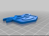 Byr Chrysler 300C anahtarlık (Sadece Plastik Aparattır!!!) 3D thumbnail 2