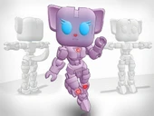 Byr Kawaibot Kitty Tinkerplay (Thingmaker) Aksiyon figürü [Test için hazır!] (Sadece Plastik Aparattır!!!) 3D - 1