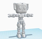Byr Kawaibot Kitty Tinkerplay (Thingmaker) Aksiyon figürü [Test için hazır!] (Sadece Plastik Aparattır!!!) 3D - 3