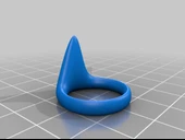 Byr Sivri yüzük (Plastik Aparattır!!!) 3D thumbnail 3