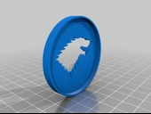 Byr Game of Thrones Wolf Kahve Çekmecesi (Plastik Aparattır!!!) 3D - 4
