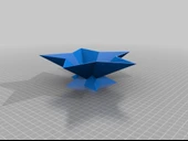 Byr Büyük Yıldız Kase (Sadece Plastik Aparattır!!!) 3D - 3