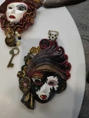 Byr Maske - Venedik'ten tipik İtalyan maskesi (Sadece Plastik Aparattır!!!) 3D thumbnail 4