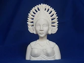 Byr Jean Gordon'un oymaları Başlıklı Kadın (Plastik Aparattır!!!) 3D - 1