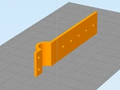 Byr Yatay çubuk için duş başlığı tutucusu (Sadece Plastik Aparattır!!!) 3D thumbnail 3