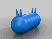 Byr Bacaklarda kase (Sadece Plastik Aparattır!!!) 3D - 3