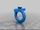 Byr altın yüzük (Plastik Aparattır!!!) 3D thumbnail 2