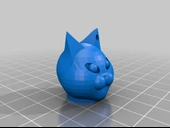 Byr Kedi kafası ruj değiştirme kapağı (Sadece Plastik Aparattır!!!) 3D - 2